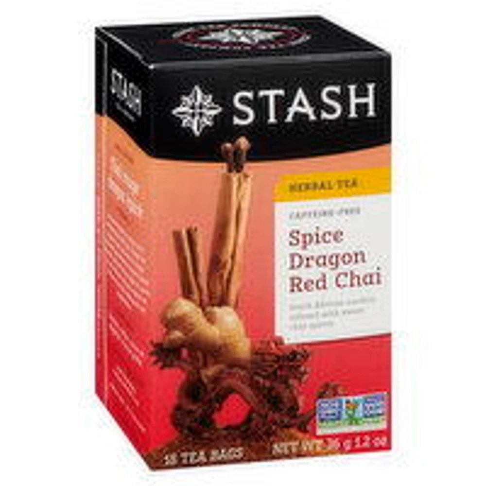 Stash - Spice Dragon Red Chai Tea, 18 Each