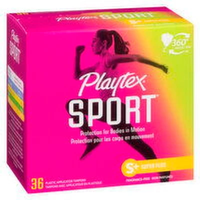 Playtex - Sport Unscented Sport Plus, 36 Each