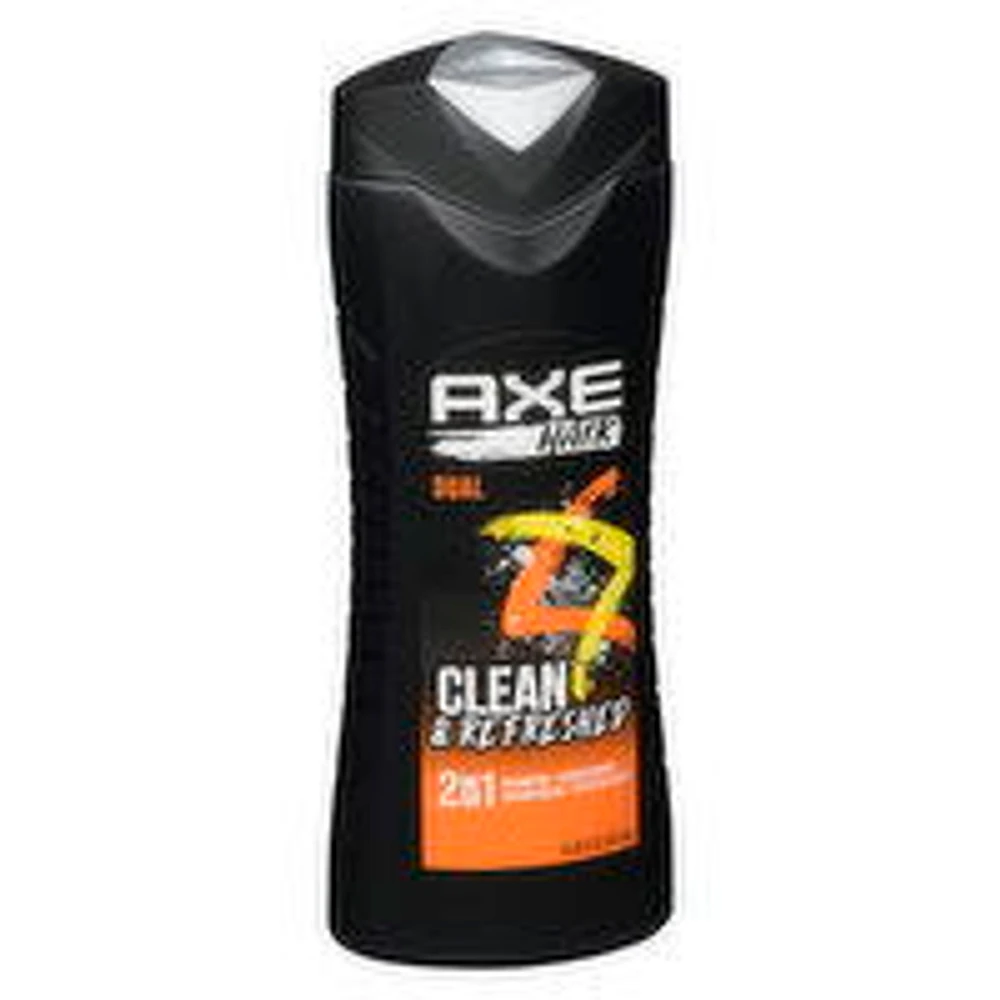 Axe - Dual 2in1 Shampoo & Conditioner, Clean Refreshed, 473 Millilitre