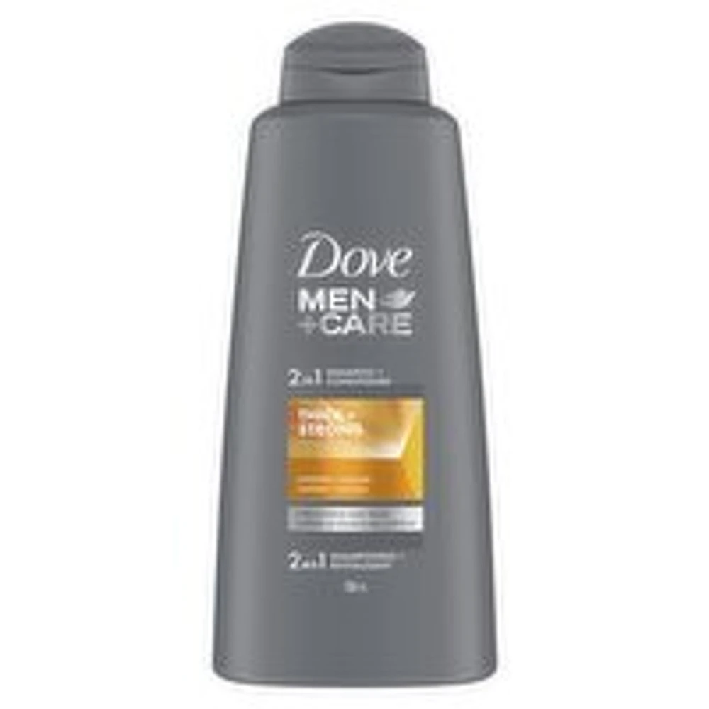 Dove - Men +Care 2in1 Shampoo & Conditioner Thick/Strong, 750 Millilitre