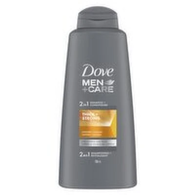 Dove - Men +Care 2in1 Shampoo & Conditioner Thick/Strong, 750 Millilitre