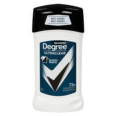 Degree - Motion Sense Black + White - Antiperspirant, 76 Gram