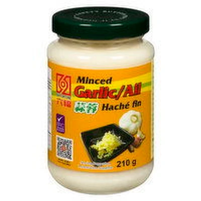 Six Fortune - Minced Garlic, 210 Gram