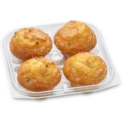 Bake Shop - Muffins, Mixed Berry Lemon 4 Pack, 400 Gram