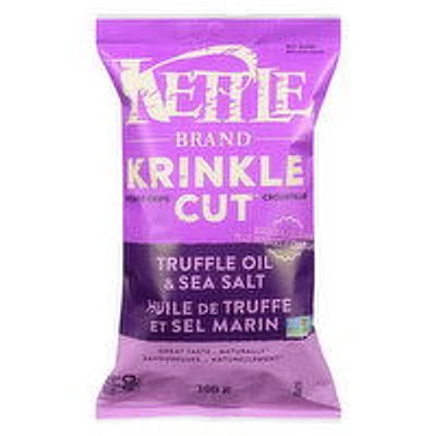 Kettle Brand - Krinkle Cut Truffle & Seas Salt Potato Chips, 198 Gram