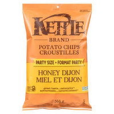 Kettle Brand - Honey Dijon Potato Chips, Party Size, 368 Gram