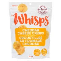 Whisps - Cheddar Cheese Crisps, 60 Gram