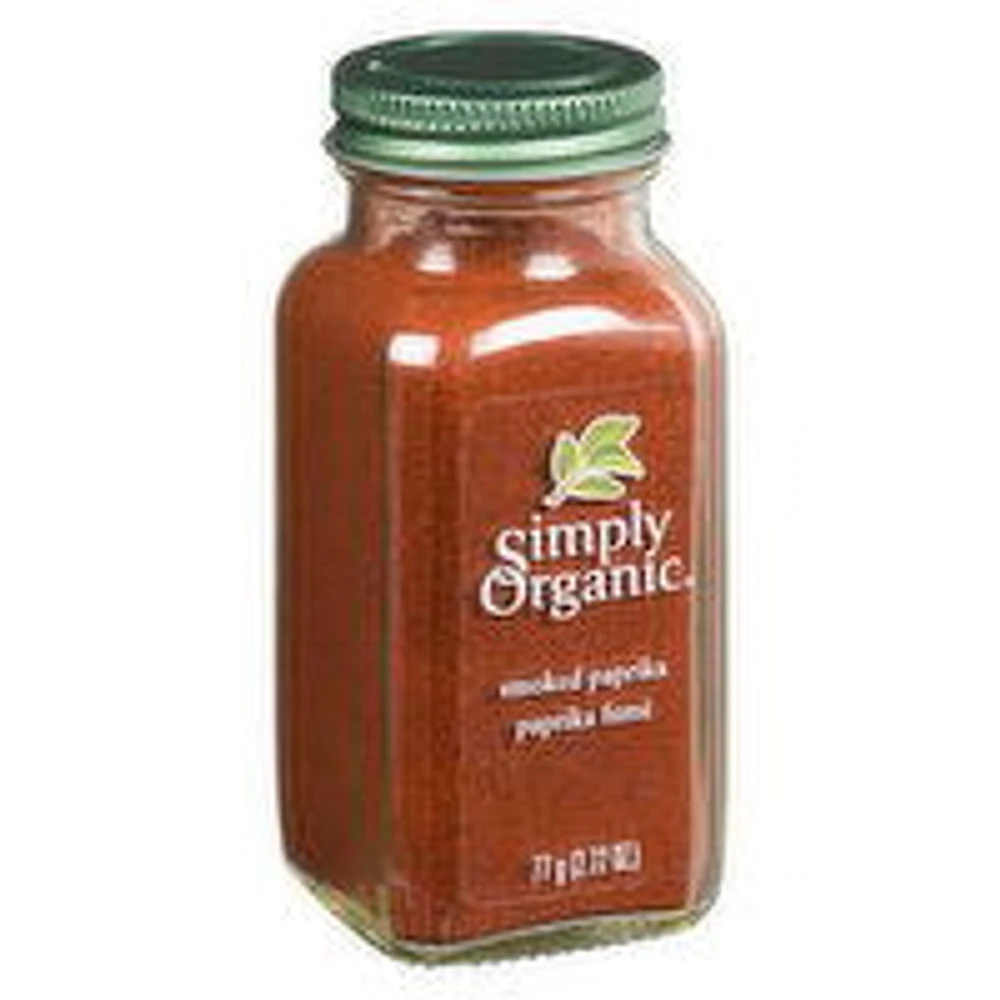 SIMPLY ORGANIC - Smoked Paprika, 77 Gram