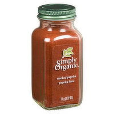SIMPLY ORGANIC - Smoked Paprika, 77 Gram