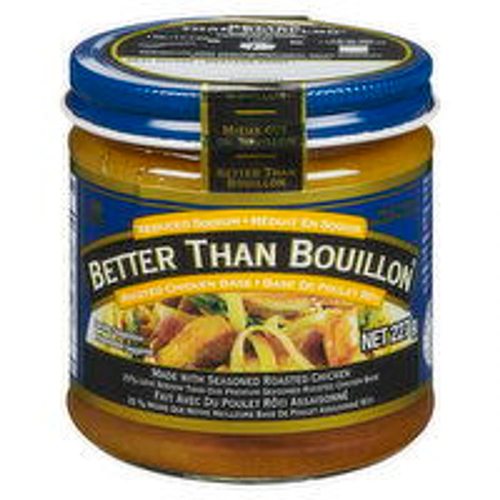 Better Than Bouillon - Roasted Chicken Base Reduced Sodium, 227 Gram