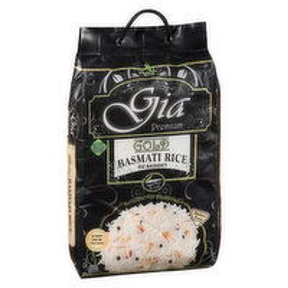 Gia - Premium Gold Basmati Rice, 8 Pound
