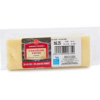 Western Family - Swiss Cheese, 100 Gram