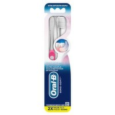 Oral-B - Sensi-Soft Toothbrushes - Ultra Soft, 2 Each