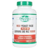 Organika - Red Yeast Rice Plus, 180 Each