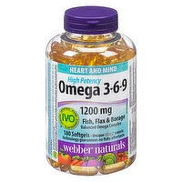 Webber Naturals - Omega 369, 180 Each