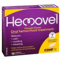 Hemovel - Hemorrhoid Treatment, 9 Each