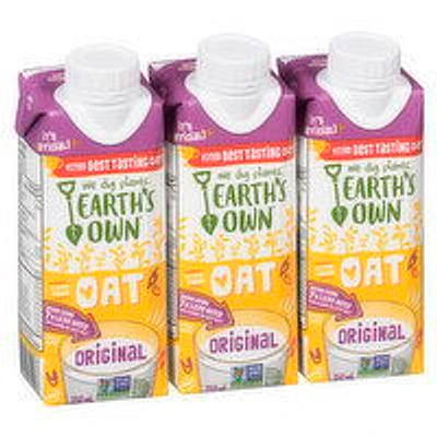 Earth's Own - Oat Beverage Original, 3 Each