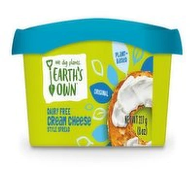 EARTH'S OWN - Dairy Free Cream Cheese Original, Plant Based, 227 Gram