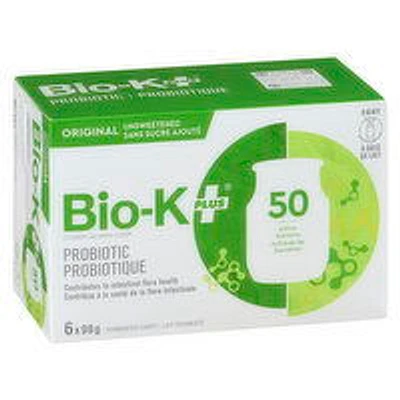 BIO-K+ - Fermented Milk Original, 6 Each