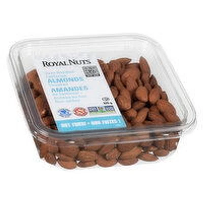 Royal Nuts - Almonds, Oven Roasted Unsalted, 325 Gram
