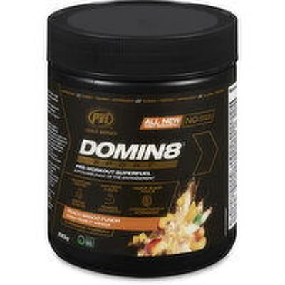 PVL Domin8 - Sport Pre-Workout Superfuel Peach Mango Punch, 225 Gram