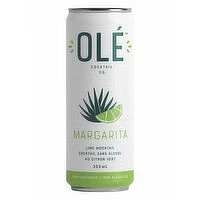 Ole - Mocktail Margarita Non-Alcoholic, 355 Millilitre