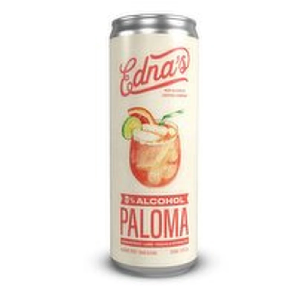 Edna's - Paloma Cocktail,Non Alcoholic,355ml, 355 Millilitre