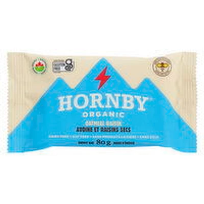 Hornby - Energy Bar Oatmeal Raisin, 80 Gram