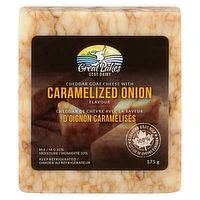 Great Lakes - Cheddar Goat Cheese with Caramelized Onion, 175 Gram