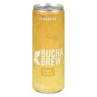 Bucha Brew - Ginger Kombucha, 355 Millilitre