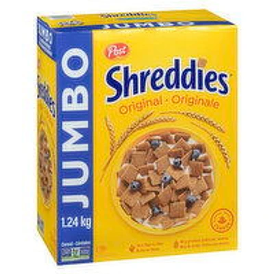 Post - Shreddies Cereal - Original, 1.24 Kilogram