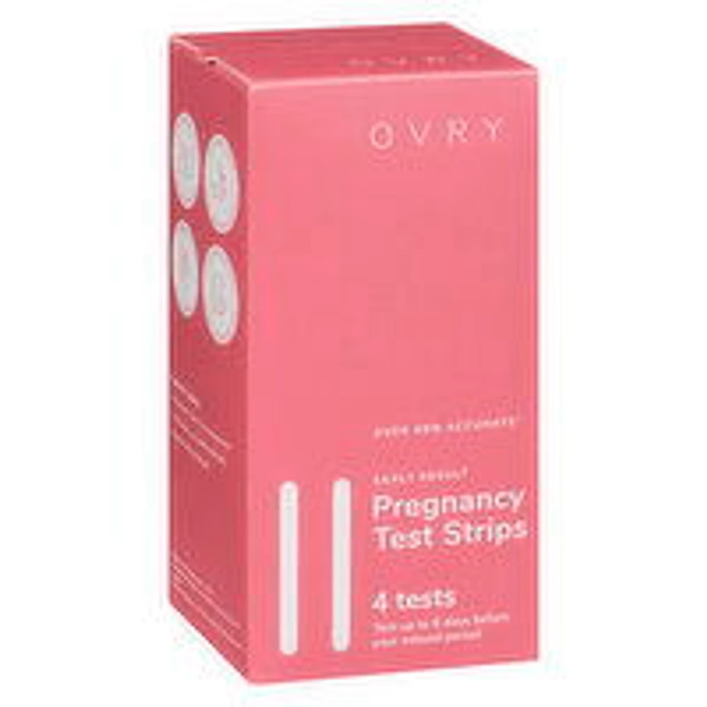 Ovry - Early Result Pregnancy Test Strips, 4 Each
