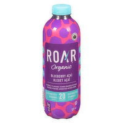 ROAR - Organic Coconut Water - Blueberry Acai, 532 Millilitre