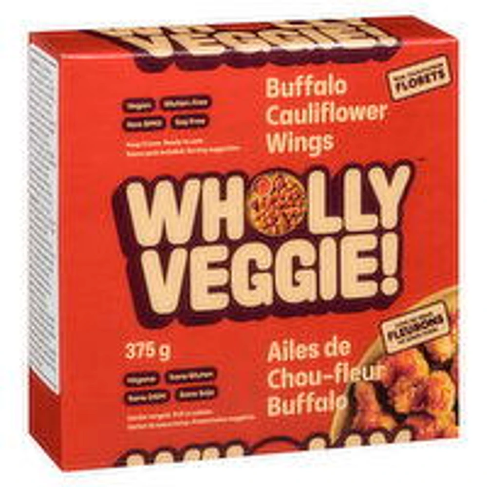 Wholly Veggie! - Cauliflower Wings - Vegan Buffalo, 375 Gram