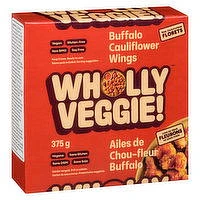 Wholly Veggie! - Cauliflower Wings - Vegan Buffalo, 375 Gram