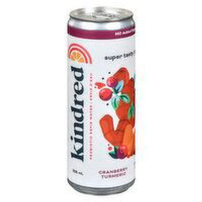 Kindred Cultures - Probiotic Kefier Water, Cranberry Turmeric, 355 Millilitre