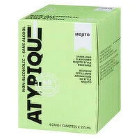 ATYPIQUE - Mojito Non-Alcoholic, 355 Millilitre
