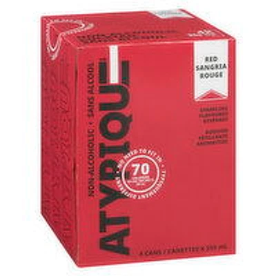 ATYPIQUE - Red Sangria, 4 Each