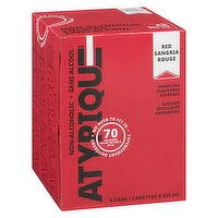 ATYPIQUE - Red Sangria, 4 Each