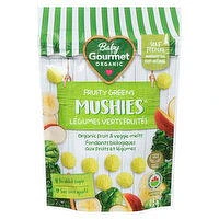 Baby Gourmet - Organic Mushies - Fruity Greens, 23 Gram