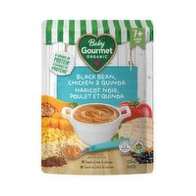 Baby Gourmet - Black Bean, Sweet Corn Chicken & Quinoa, 128 Millilitre