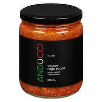 Anducci - Vegan Ragu Sauce, 500 Millilitre