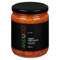 Anducci - Vegan Ragu Sauce, 500 Millilitre