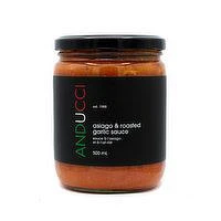 Anducci - Asiago & Roasted Garlic Sauce, 500 Millilitre