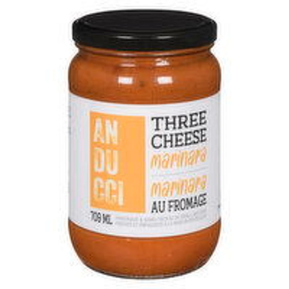 Anducci - Anducci 3 Cheese Marinara Sauce, 500 Millilitre