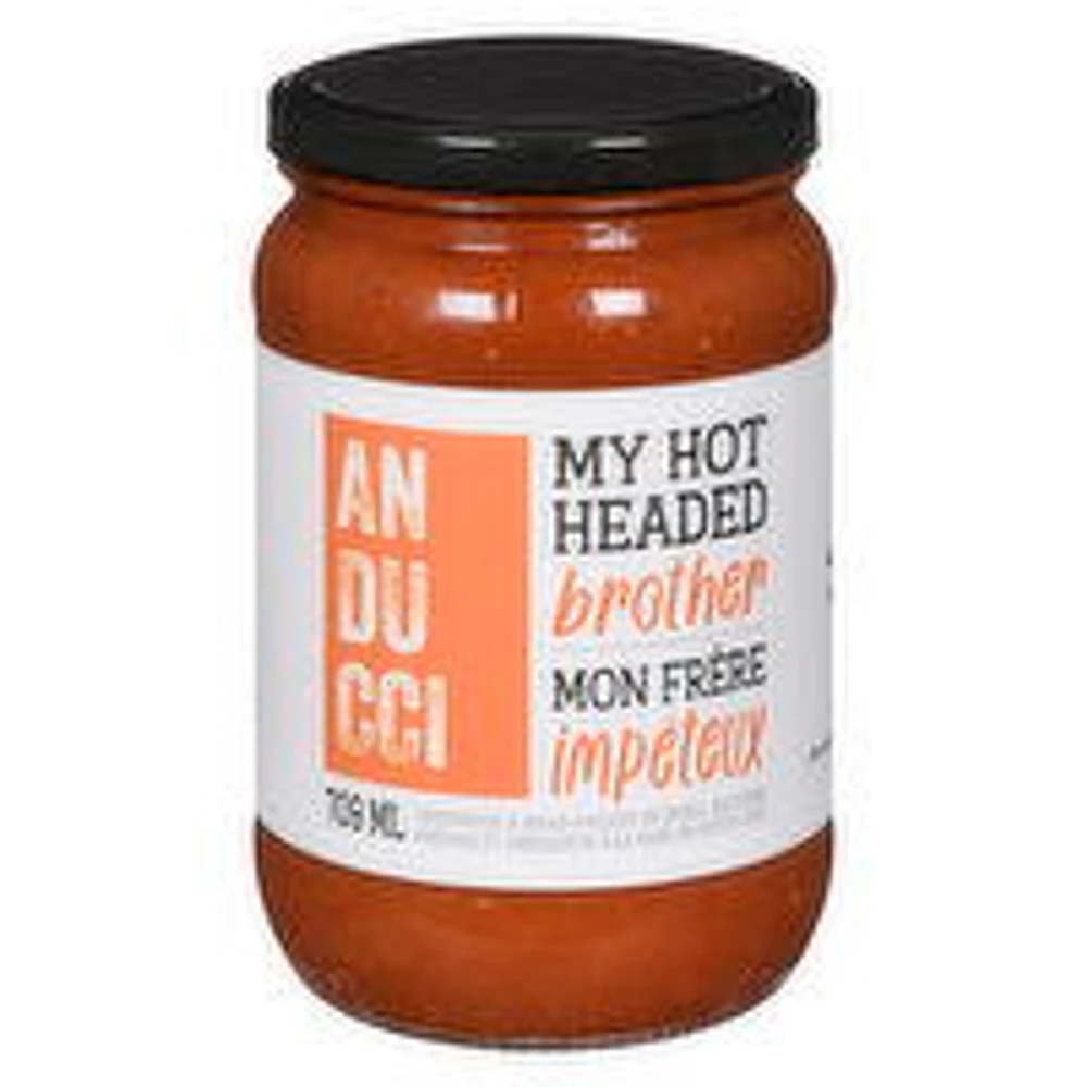 Anducci - My Hot Headed Brother Sauce, 500 Millilitre