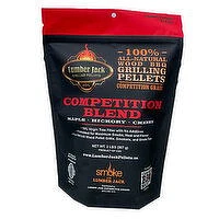 Lumber Jack - Grilling Pellets Competition Blend Maple, Hickory, Cherry, 2 Pound