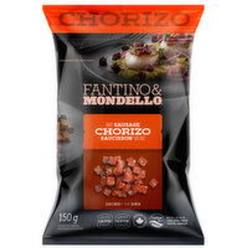 Fantino & Mondello - Diced Dry Chorizo Sausage, 150 Gram