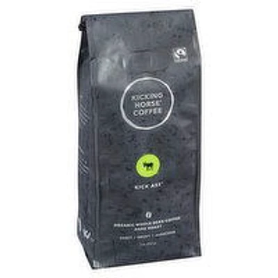Kicking Horse - Organic Whole Bean Coffee, Kick Ass Dark Roast, 454 Gram