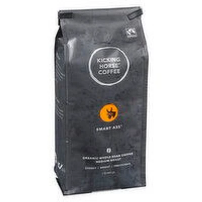 Kicking Horse - Organic Whole Bean Coffee, Smart Ass, Medium Roast, 454 Gram